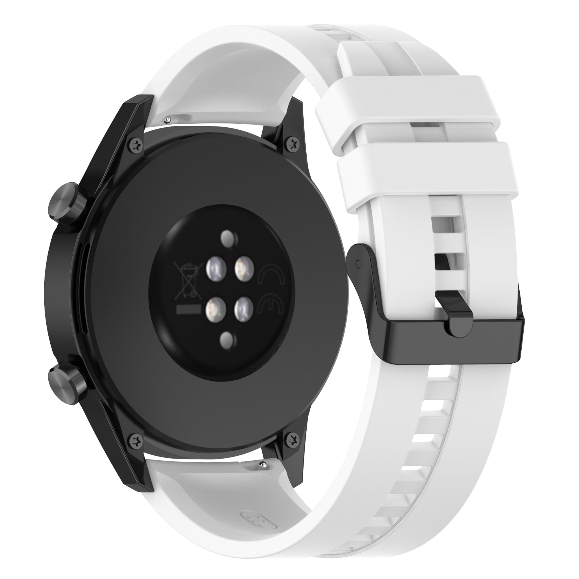 22mm Silicone Watch Strap Wristband with Steel Pin Buckle for Huawei Watch GT3 GT Runner 22mm Silicone Watch Strap Wristband with Steel Pin Buckle for Huawei Watch GT3 GT Runner